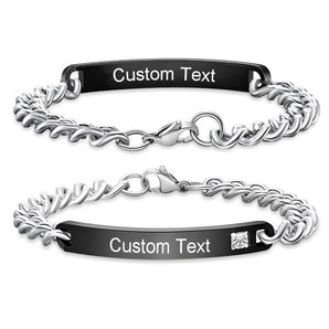 Custom Name Plate Bracelet