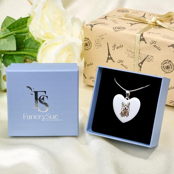 Personalized Heart Pet Necklace