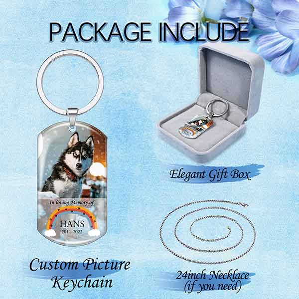 keychains with pictures package