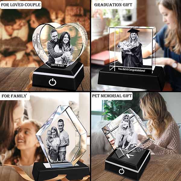 personalized 3d crystal photos