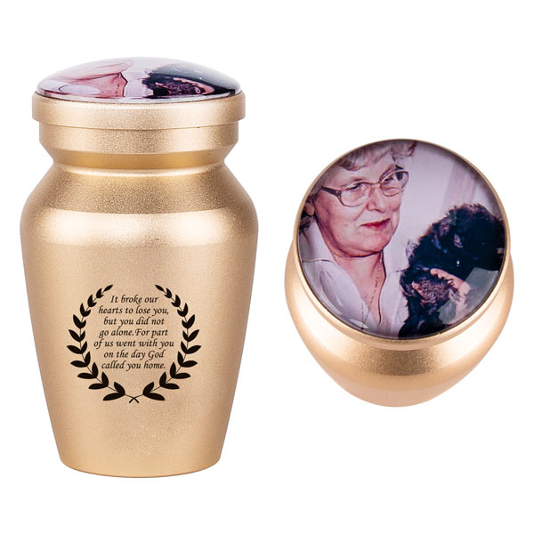 cremation urns keepsake with pictures