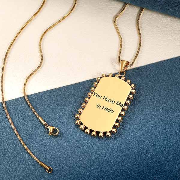 personalized necklace with picture
