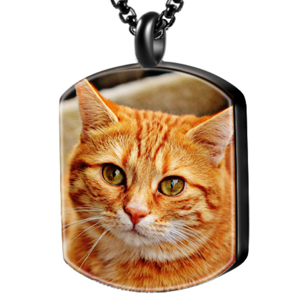 cat urn necklace