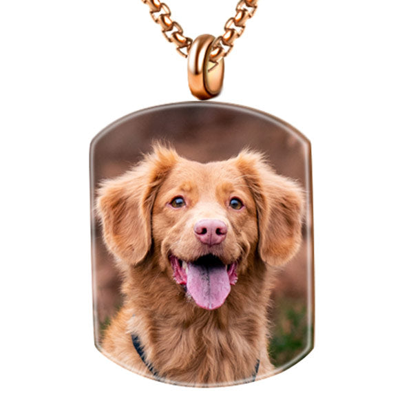 dog tag cremation jewelry