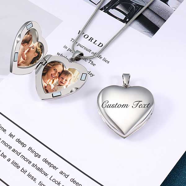 picture necklace locket
