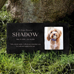 Garden Stone Memorials for Pets