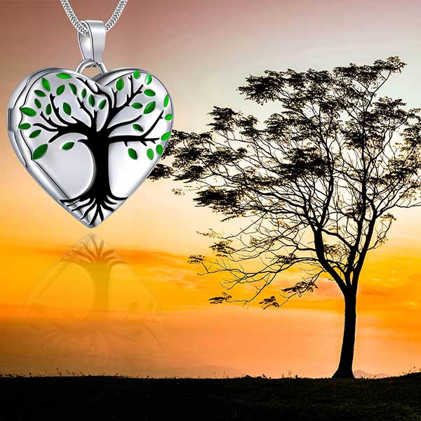 tree of life locket necklace