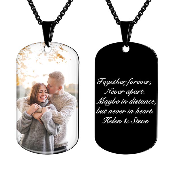 engraved picture necklace