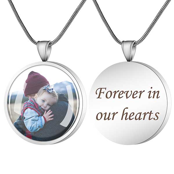 Personalized Urn Necklace Heart Urn Necklace