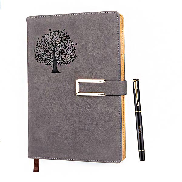 Tree of Life Refillable Writing Journal Notebook