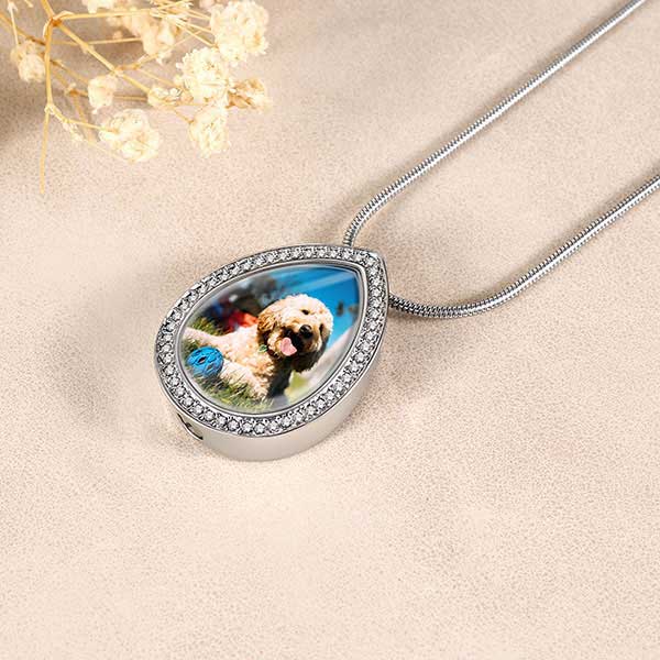 urn necklace for pet ashes