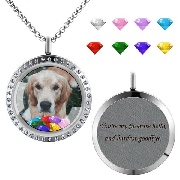 picture necklace locket