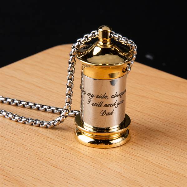 cremation ashes necklace