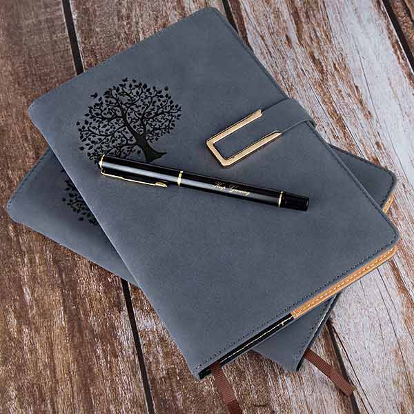 leather notebook journal