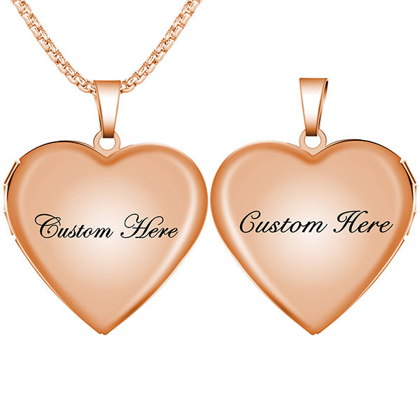 Customized Locket Necklace with Pictures