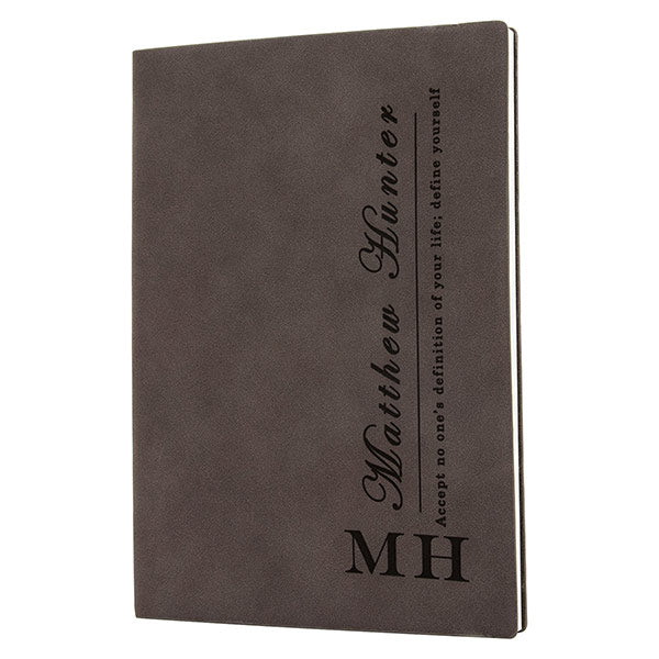 Leatherette Writing Notebook With 200 Pages