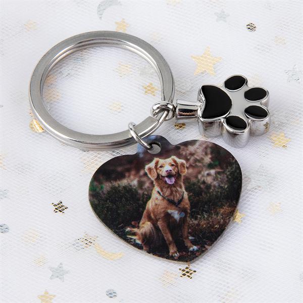 pet keychain with photos