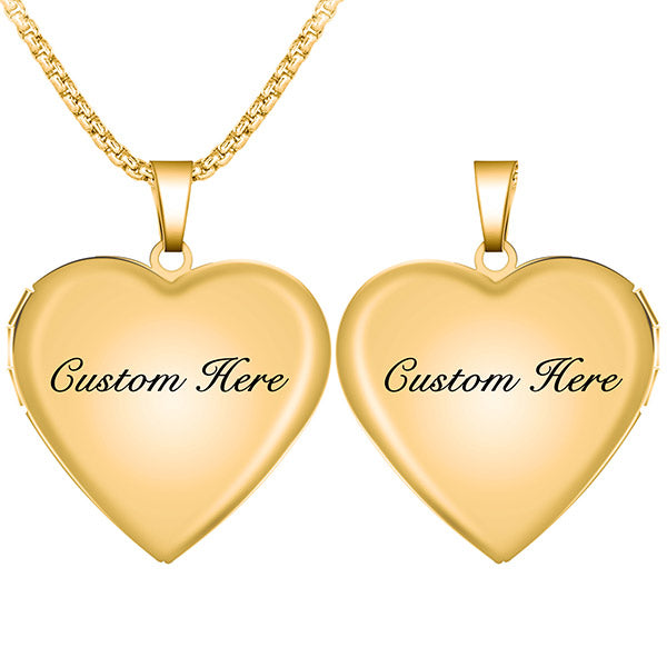 Customized Locket Necklace with Pictures