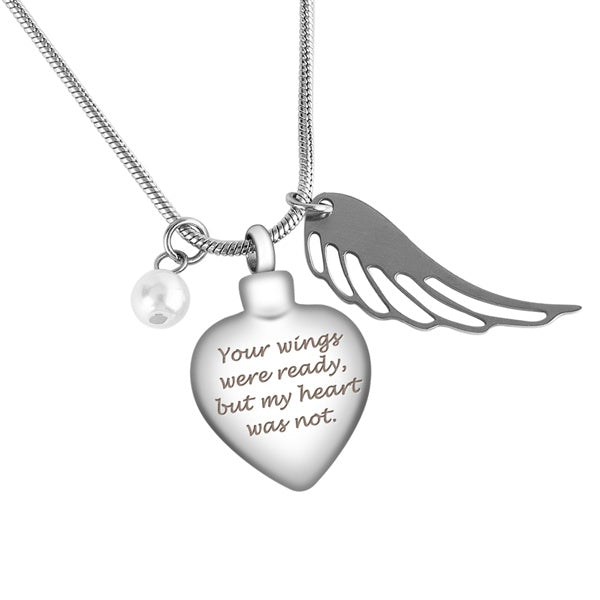 Angel Necklace Cremation Jewelry