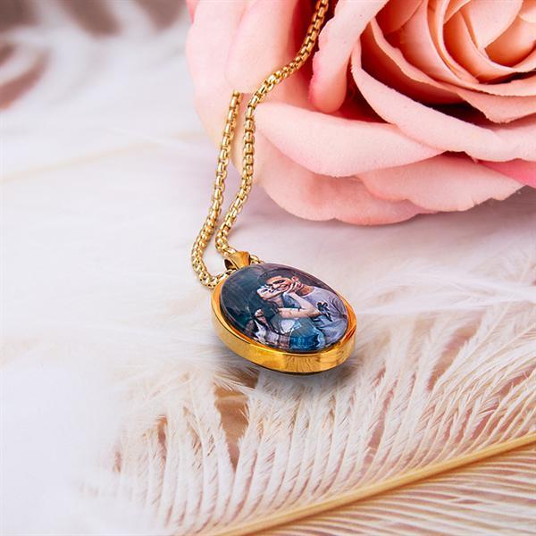 customized picture necklace