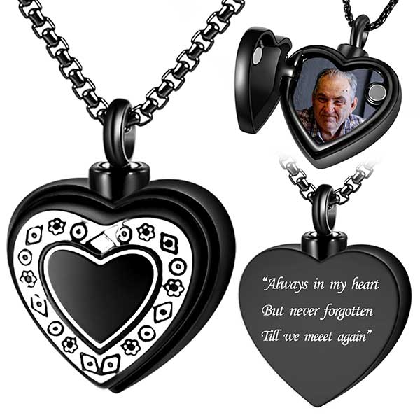 personalized urn necklace