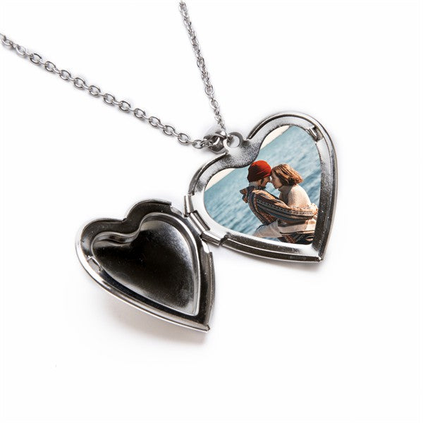 heart shaped locket necklace