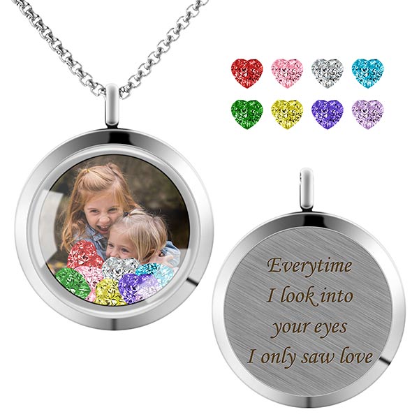 necklace with picture locket