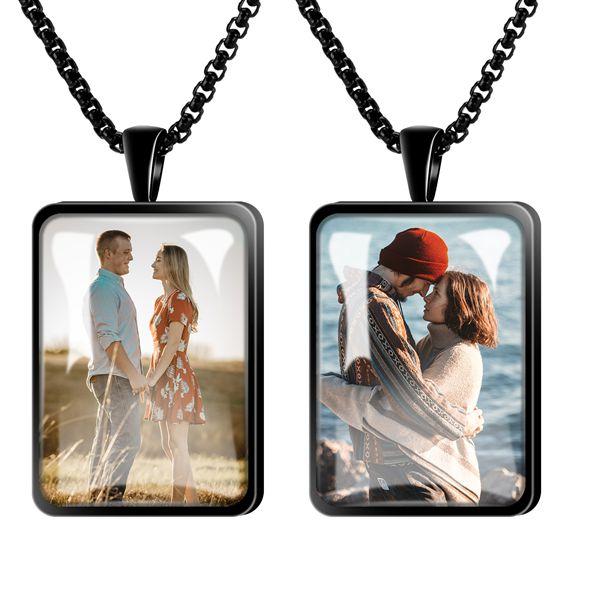 Heart Personalized Picture Necklace