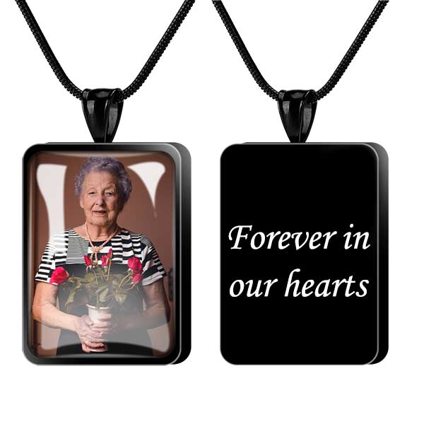 Personalized Photo Cremation Jewelry for Loved One